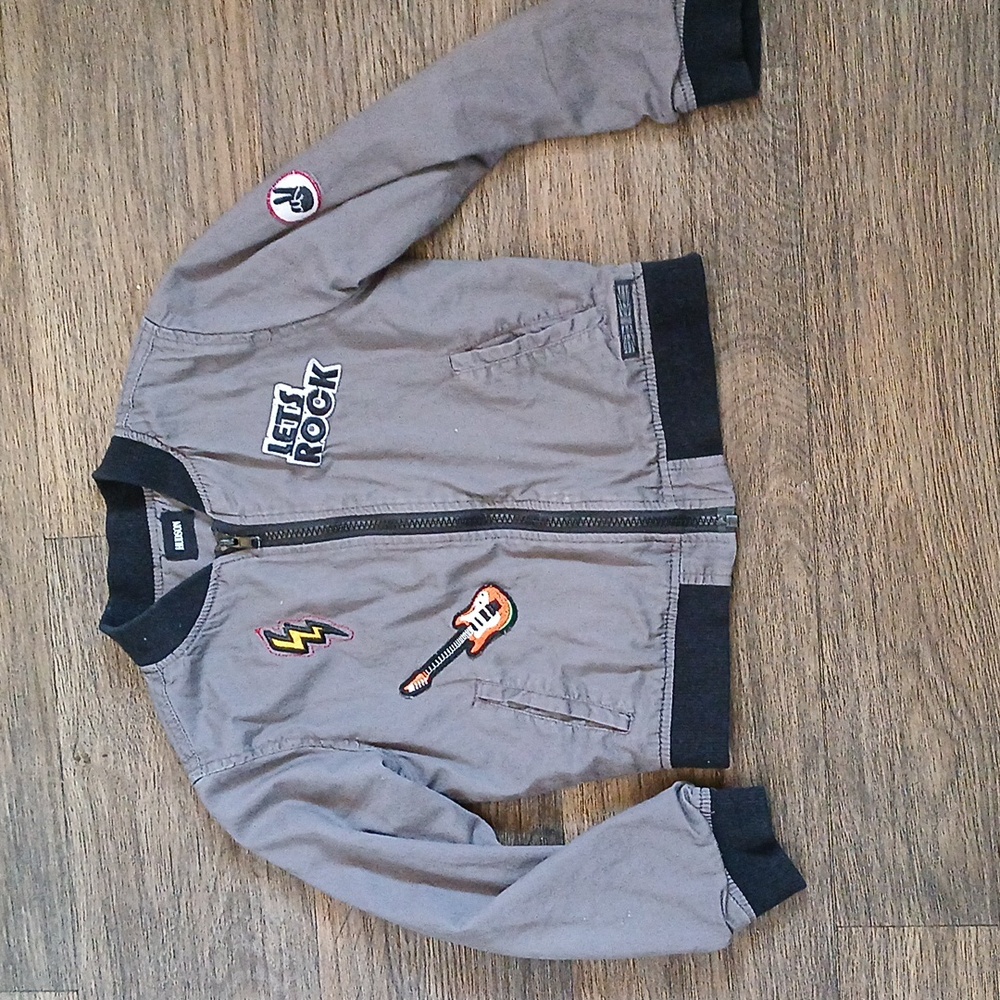 Hudson Let's Rock Bomber Jacket. Unisex